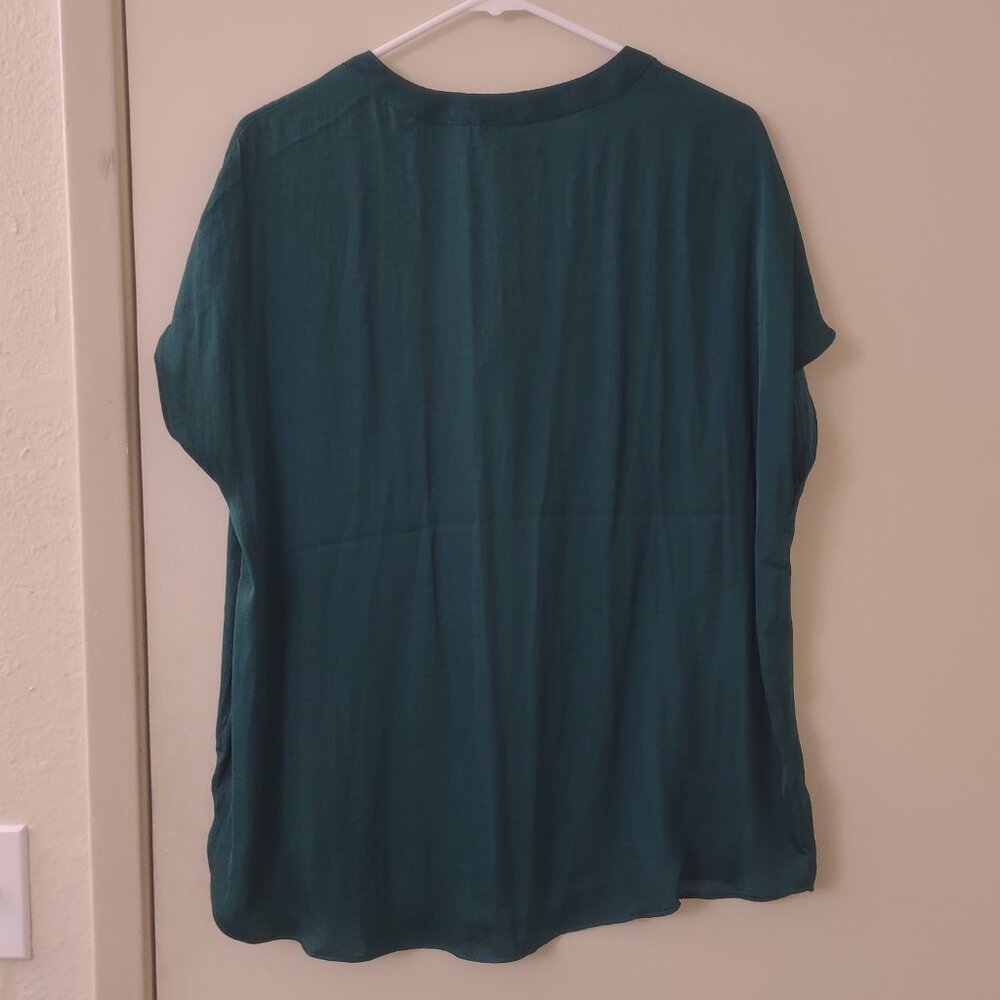 Maison d'Amelie Teal Top - Picture 2 of 3
